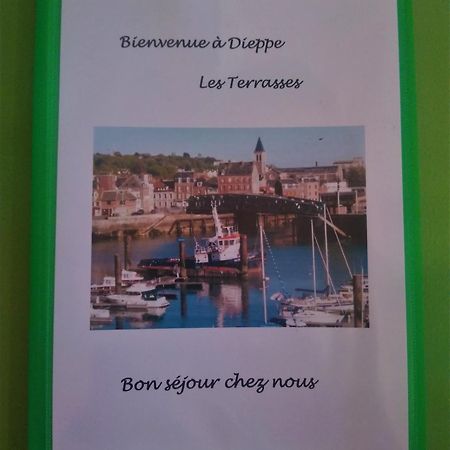 Les Belles Terrasses Dieppe ,3 Appartements , Le Vegetal De 1 A 8 Personnes , Le Tropical De 1 A 6 Personnes , Le Floral Avec Terrasse De 1 A 3 Personnes , Quartier Calme Au Stationnement Gratuit A Cote De L'Avenue Verte מראה חיצוני תמונה