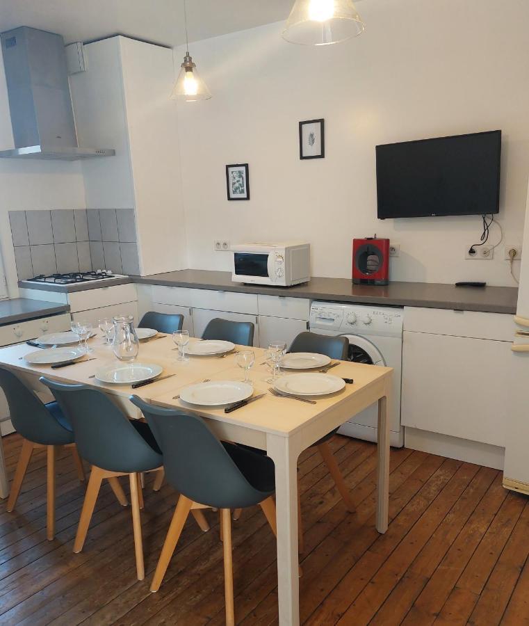 Les Belles Terrasses Dieppe ,3 Appartements , Le Vegetal De 1 A 8 Personnes , Le Tropical De 1 A 6 Personnes , Le Floral Avec Terrasse De 1 A 3 Personnes , Quartier Calme Au Stationnement Gratuit A Cote De L'Avenue Verte מראה חיצוני תמונה